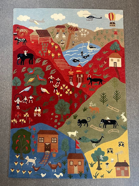 Tibetan Village 4'0 x 6'0