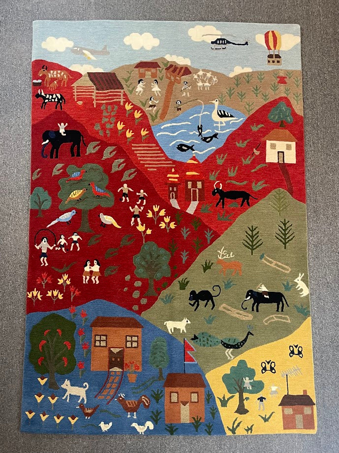 Tibetan Village 4'0 x 6'0