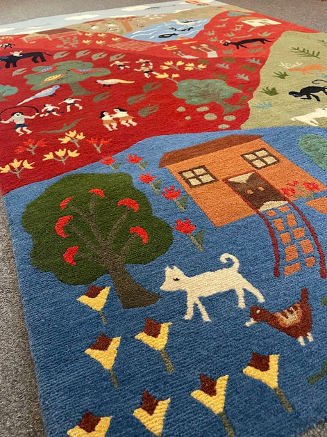 Tibetan Village 4'0 x 6'0