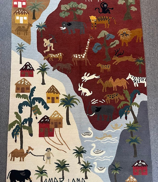 Tibetan Village 4'0 x 6'0