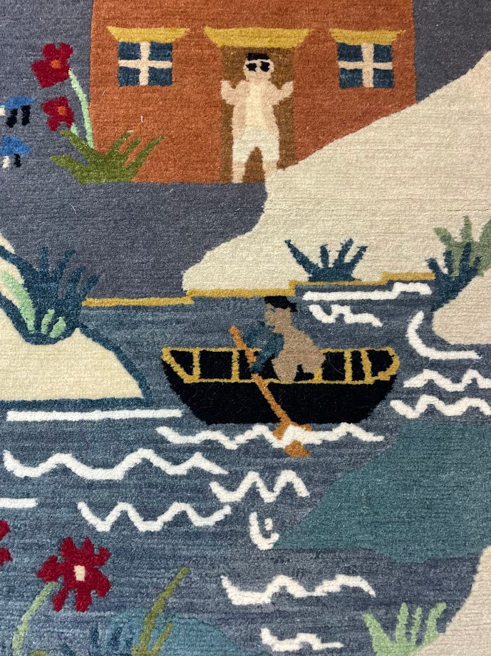 Tibetan Village 4'1 x 6'0
