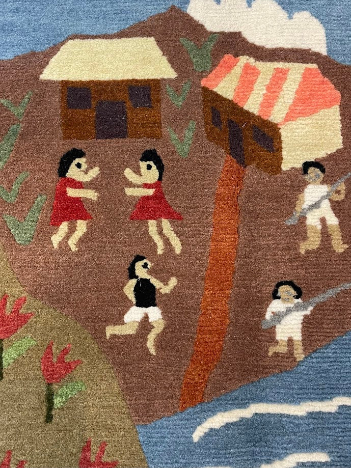 Tibetan Village 4'0 x 6'1