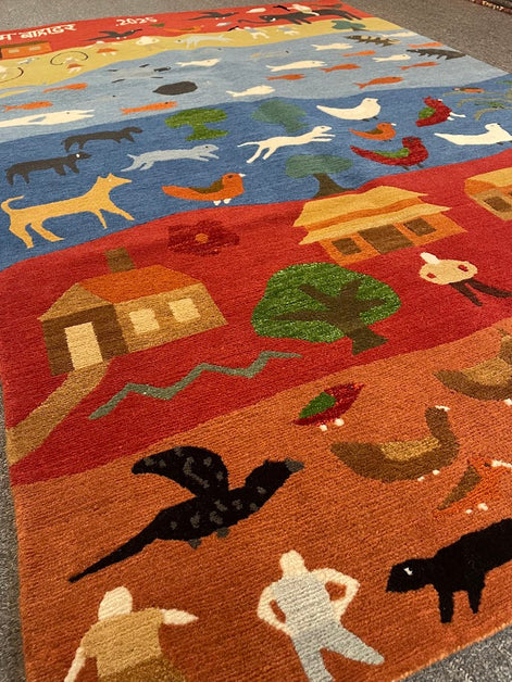 Tibetan Village 4'0 x 6'0