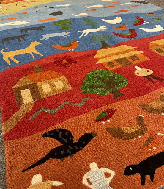 Tibetan Village 4'0 x 6'0