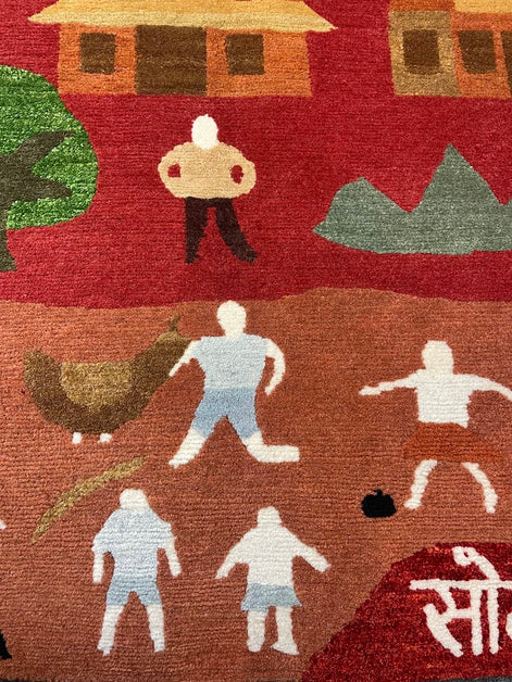 Tibetan Village 4'0 x 6'0