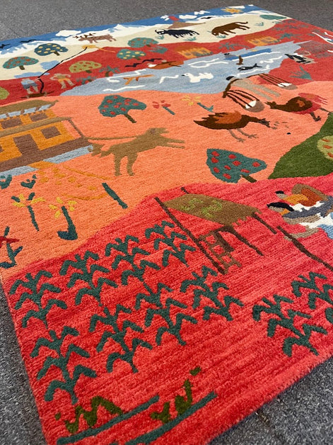 Tibetan Village 4'0 x 4'0