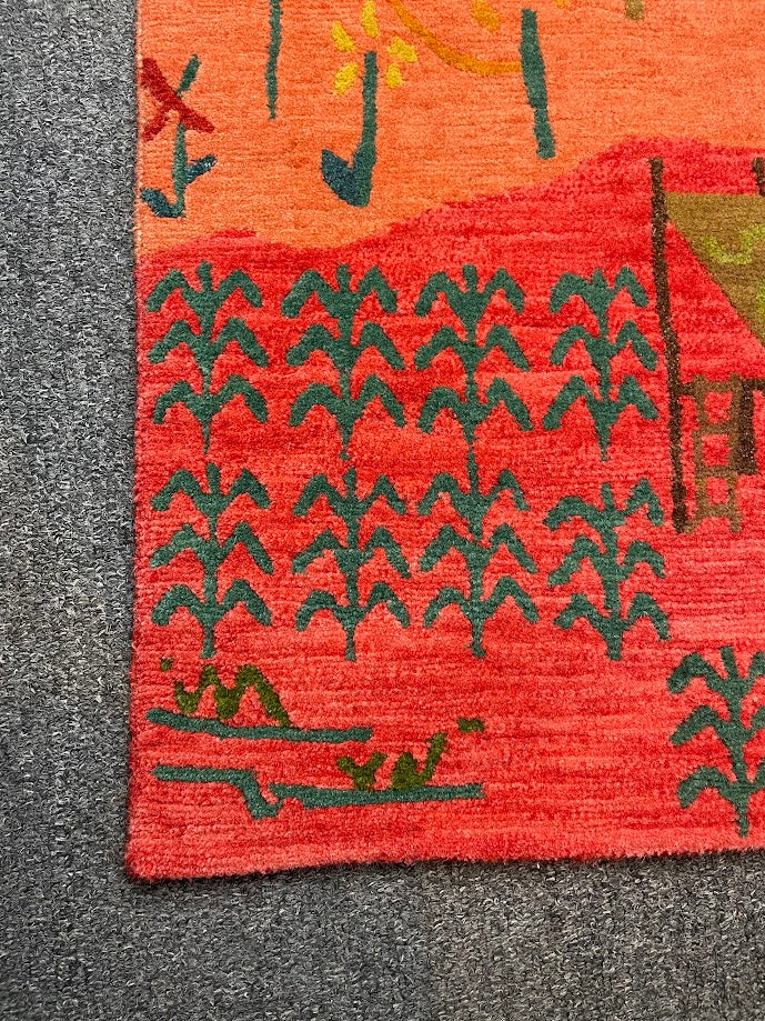 Tibetan Village 4'0 x 4'0
