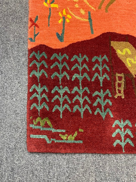 Tibetan Village 4'0 x 4'0