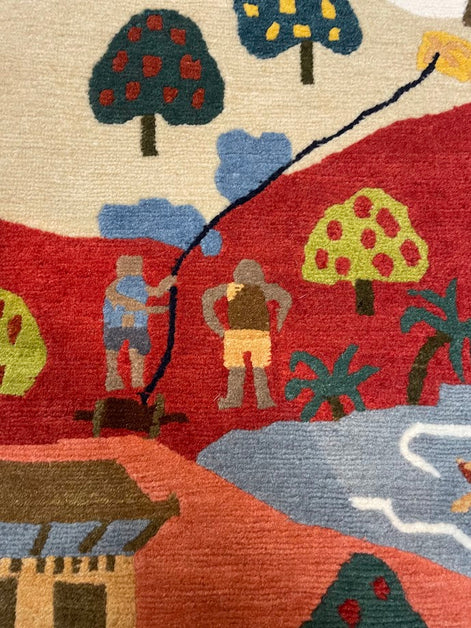 Tibetan Village 4'0 x 4'0