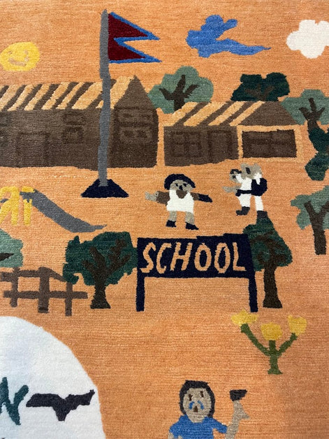 Tibetan Village 3'11x 6'0