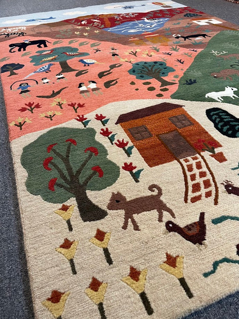 Tibetan Village 4'0 x 6'1