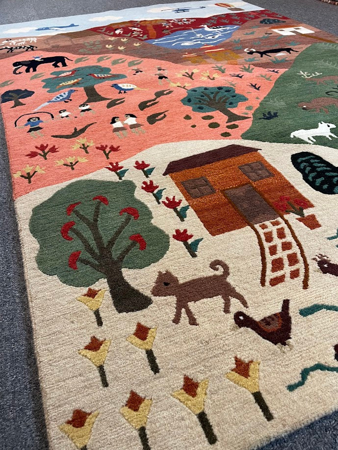 Tibetan Village 4'0 x 6'1