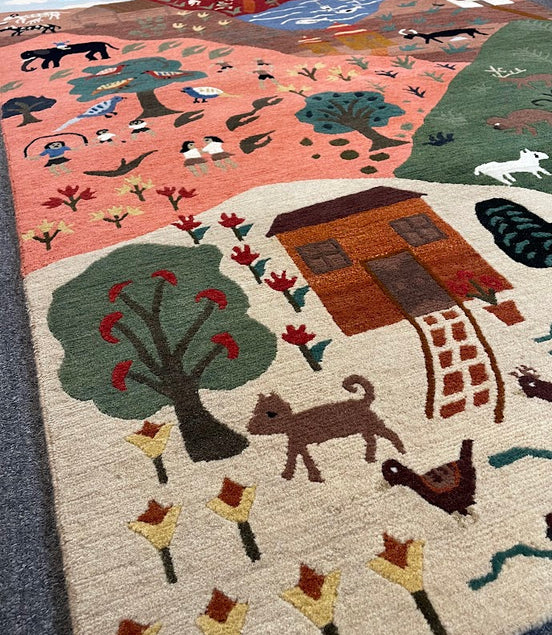 Tibetan Village 4'0 x 6'1
