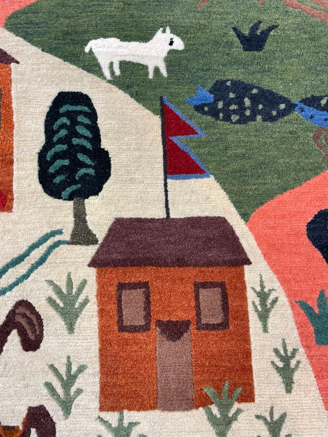 Tibetan Village 4'0 x 6'1