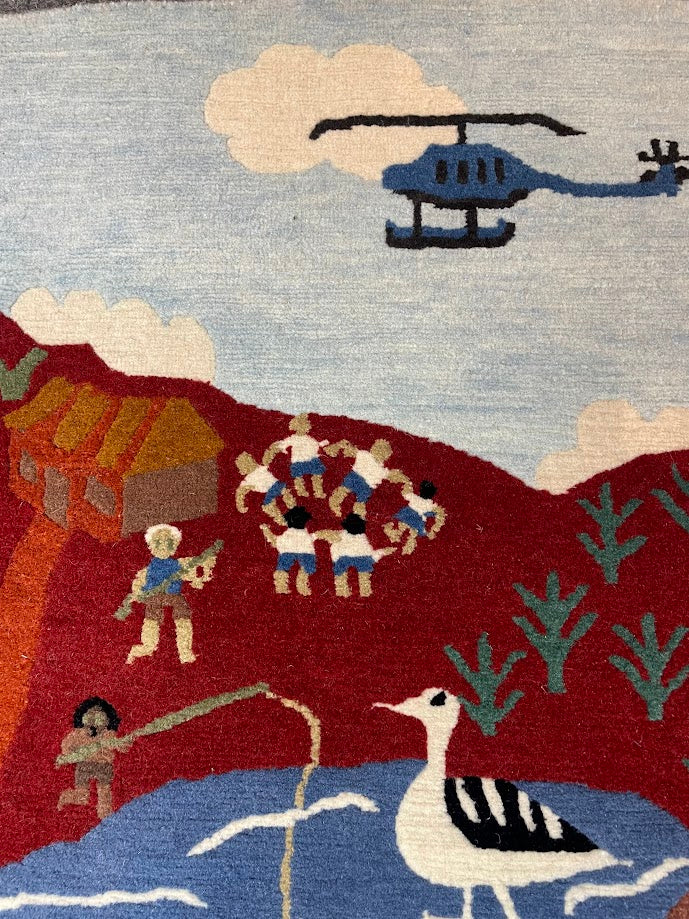 Tibetan Village 4'0 x 6'1