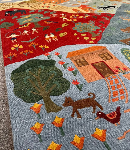 Tibetan Village 4'0 x 6'0