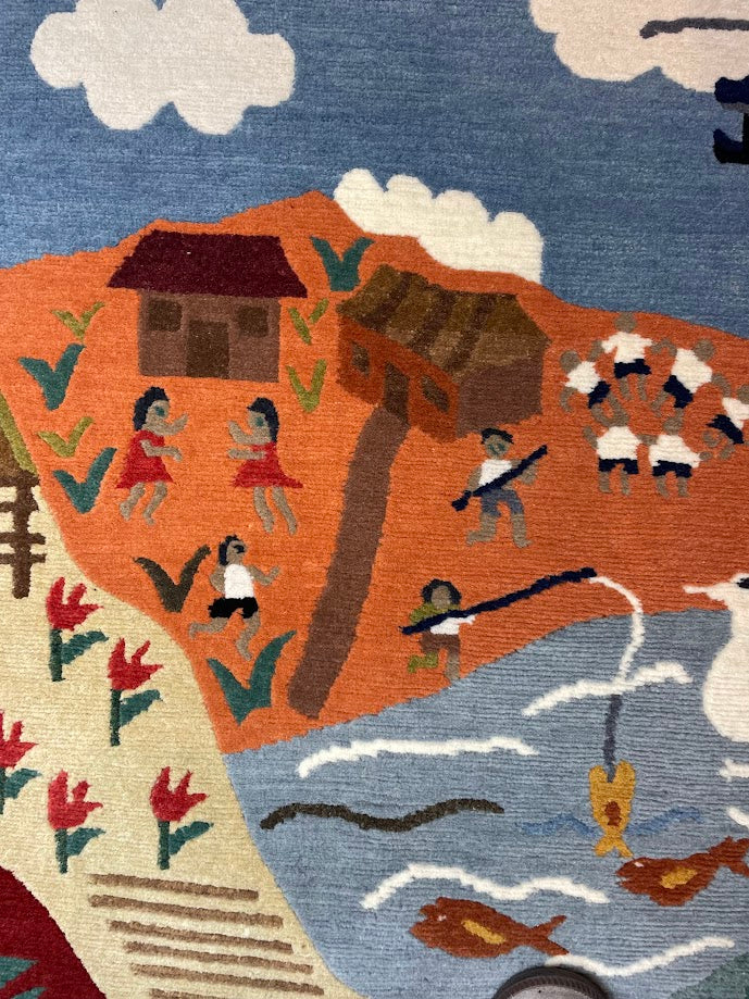 Tibetan Village 4'0 x 6'0