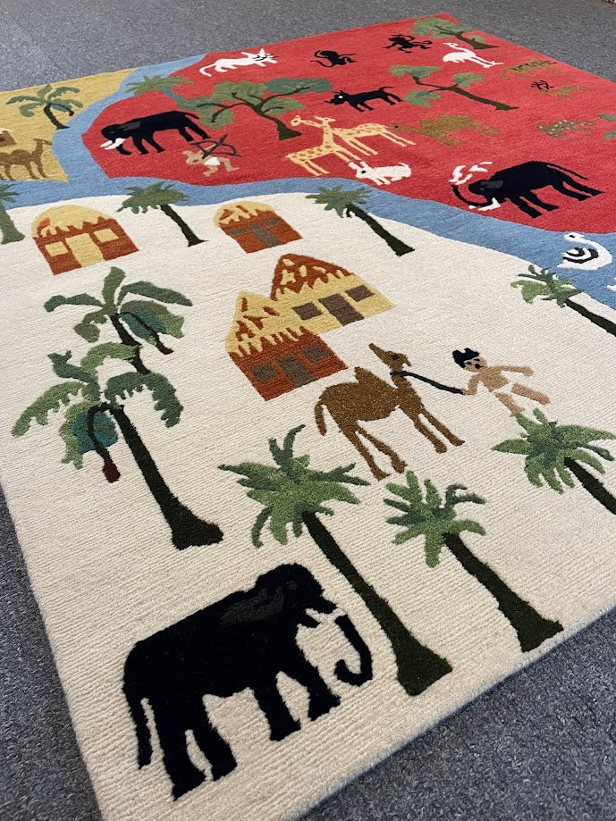 Tibetan Village 4'1 x 4'2
