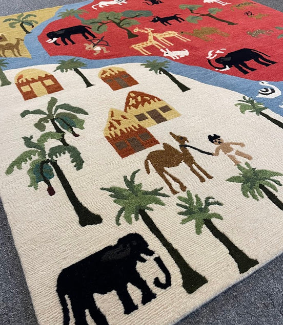 Tibetan Village 4'1 x 4'2