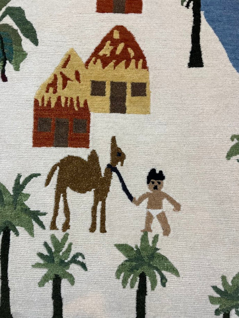 Tibetan Village 4'1 x 4'2