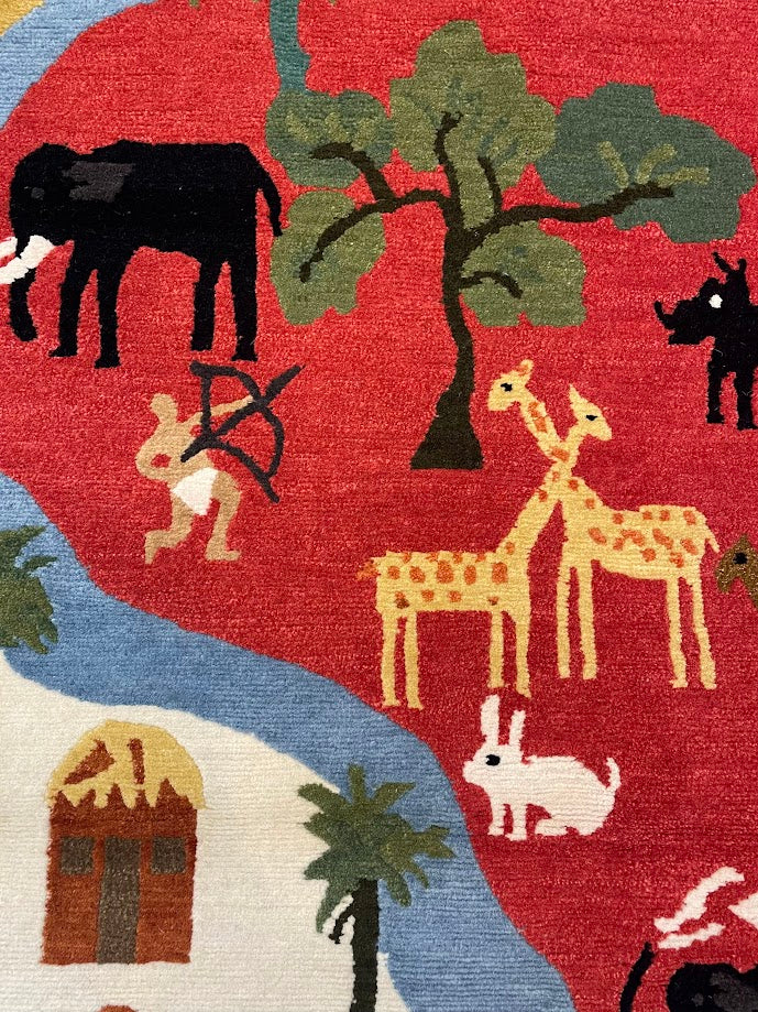 Tibetan Village 4'1 x 4'2
