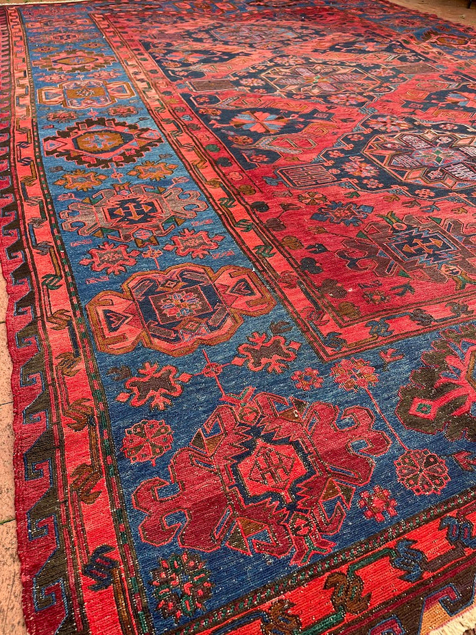 Antique Caucasian Sumak 9'0 x 12'8