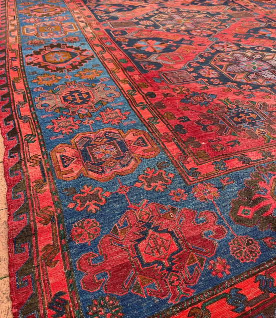 Antique Caucasian Sumak 9'0 x 12'8