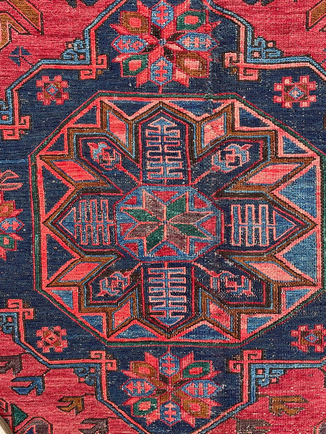 Antique Caucasian Sumak 9'0 x 12'8