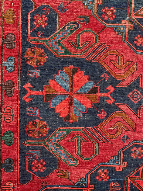 Antique Caucasian Sumak 9'0 x 12'8