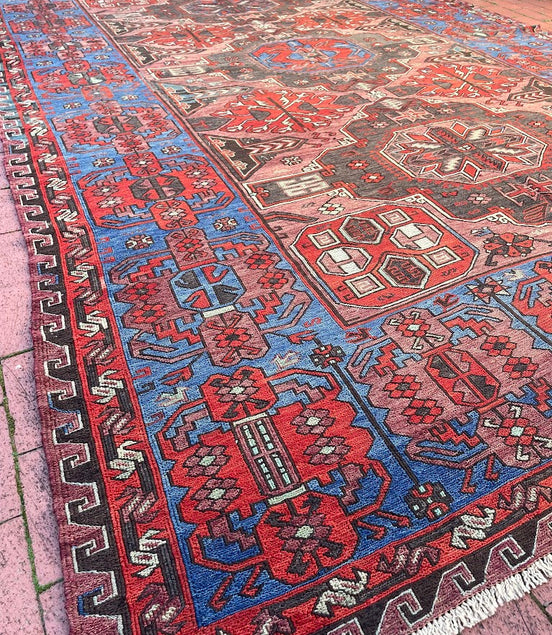 Antique Caucasian Sumak 7'7 x 11'10