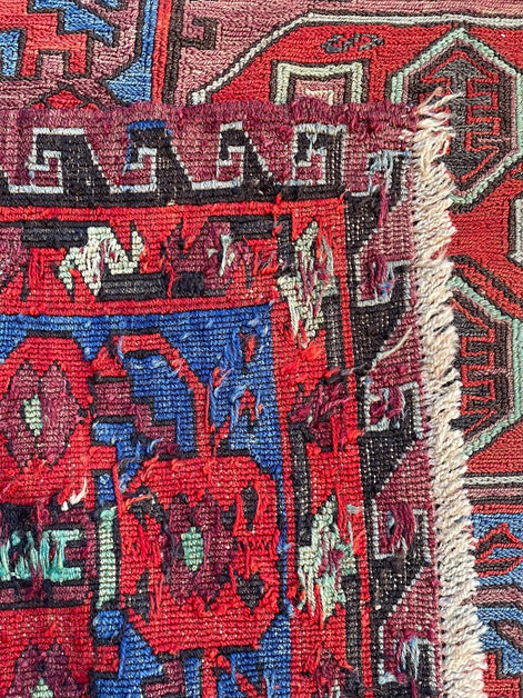 Antique Caucasian Sumak 7'7 x 11'10