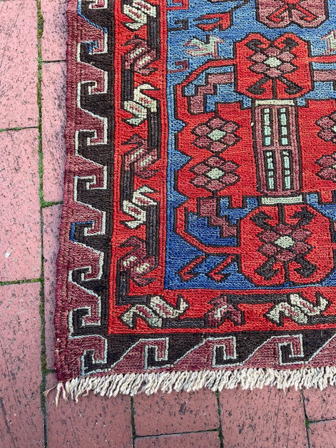 Antique Caucasian Sumak 7'7 x 11'10