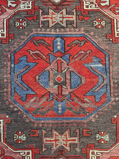 Antique Caucasian Sumak 7'7 x 11'10