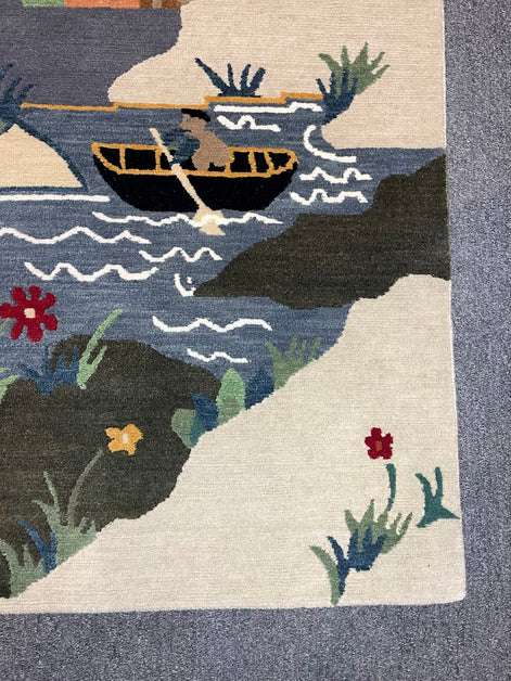 Tibetan Village 5'1 x 7'0