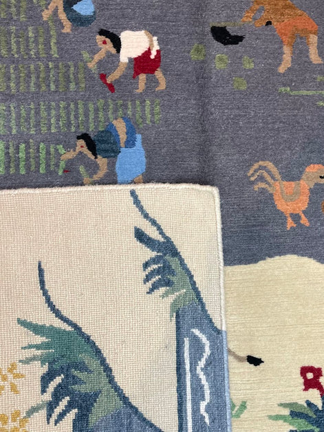 Tibetan Village 5'1 x 7'0