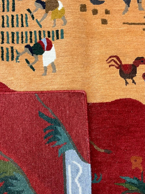 Tibetan Village 5'1 x 7'1