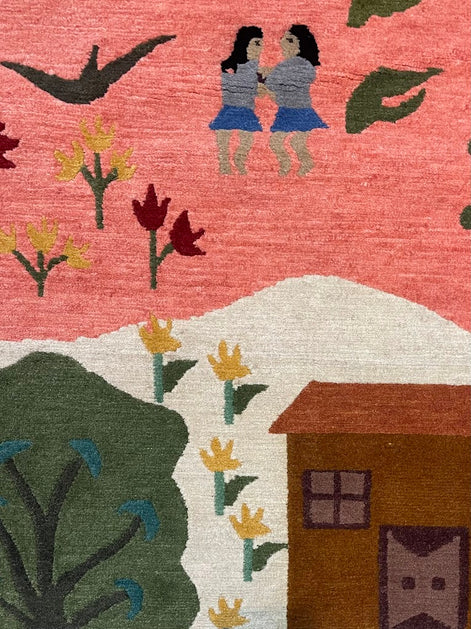 Tibetan Village 5'1 x 7'1