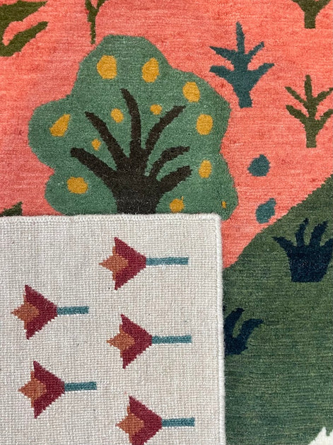 Tibetan Village 5'1 x 7'1