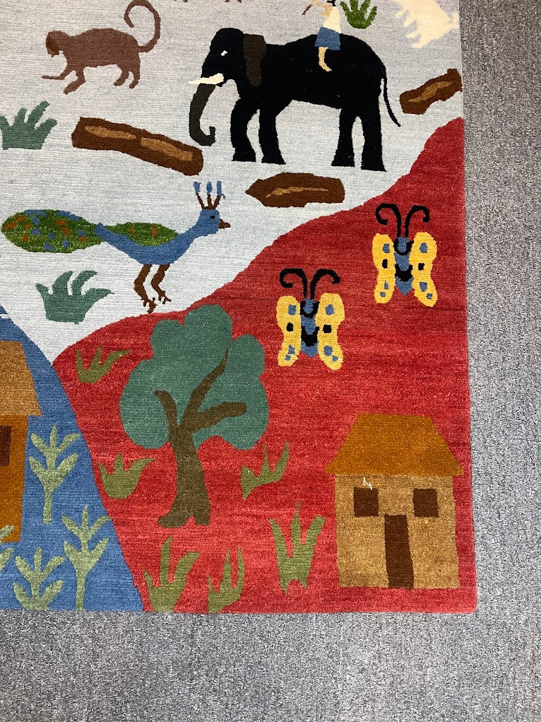 Tibetan Village 5'0 x 7'1