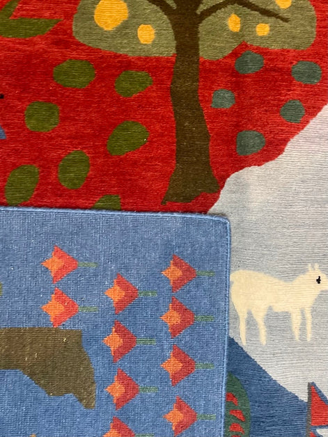 Tibetan Village 5'0 x 7'1