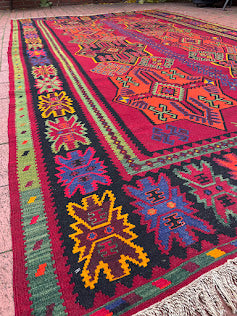 Caucasian Kilim 6'8 x 11'9