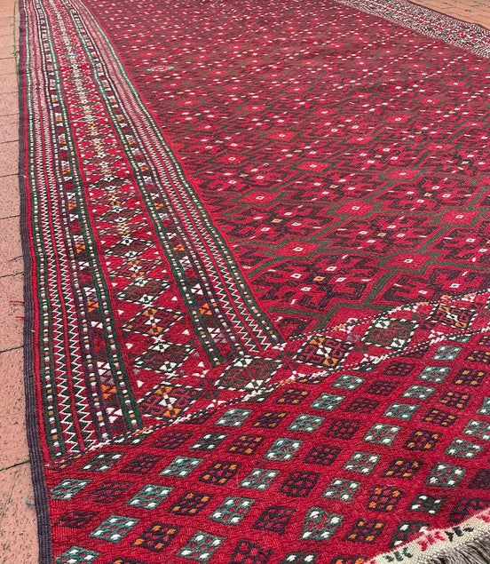 Turkmen Yamut Cicim 6'8 x 12'2