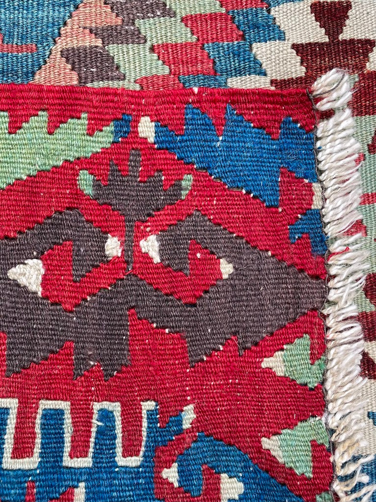 Antique Denizli Kilim 6'1 x 10'6