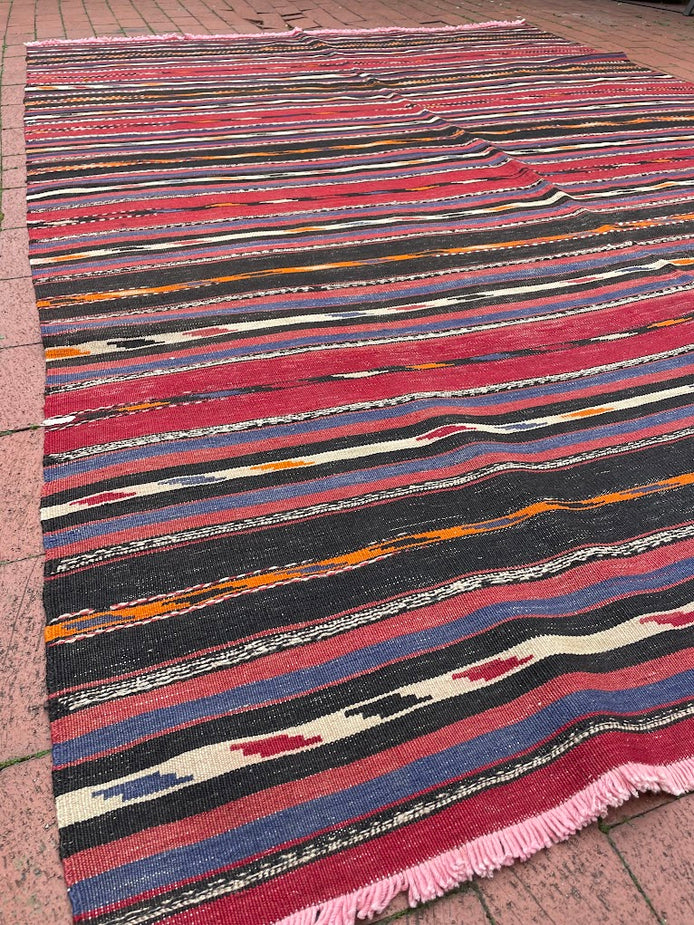 Caucasian Shirvan Kilim 6'4 x 9'0