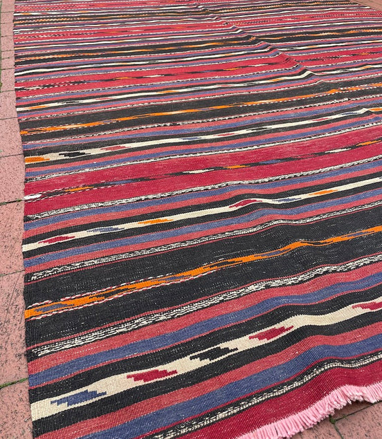 Caucasian Shirvan Kilim 6'4 x 9'0
