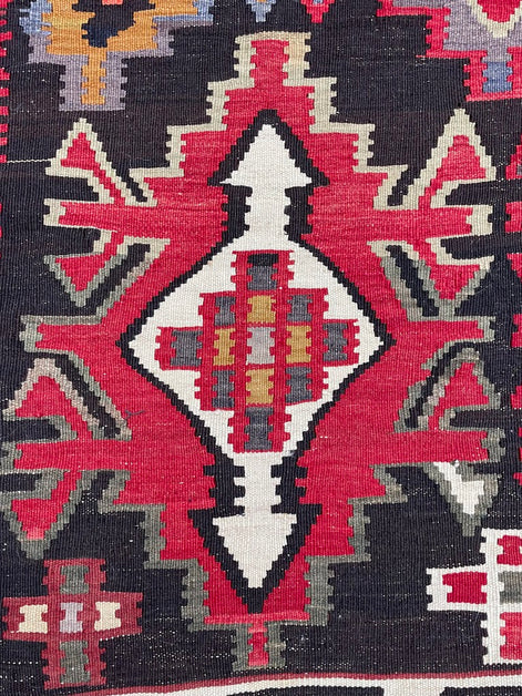 Caucasian Kuba Kilim 5'9 x 9'7