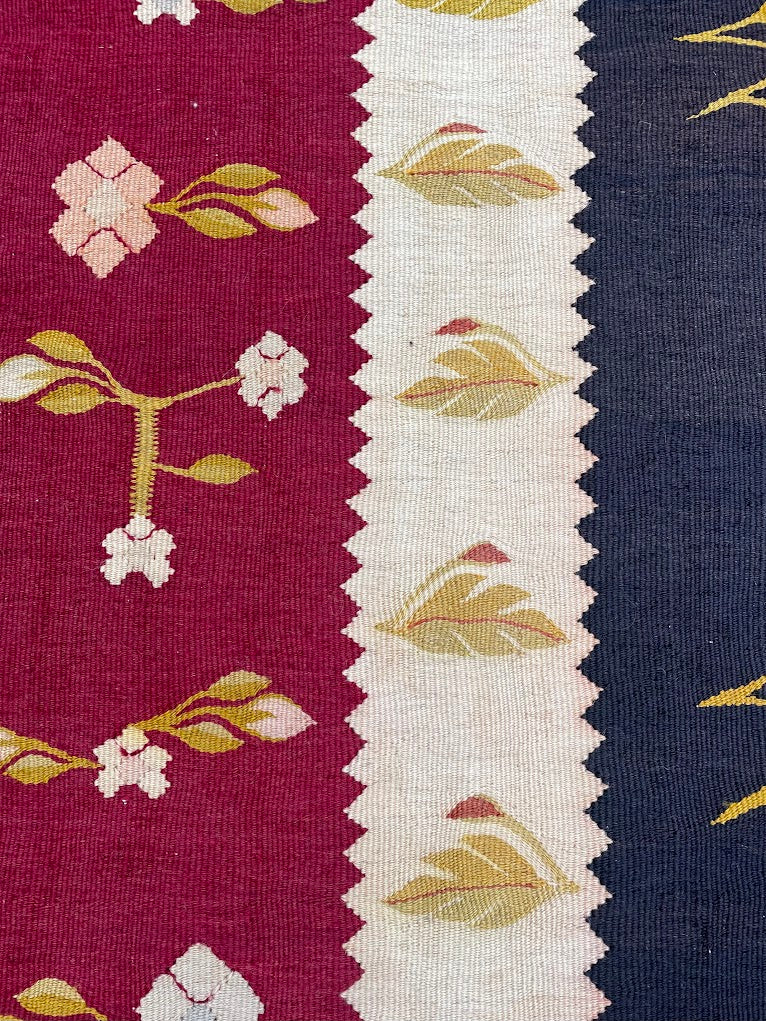 Ukranian Floral Kilim 6'6 x 9'9