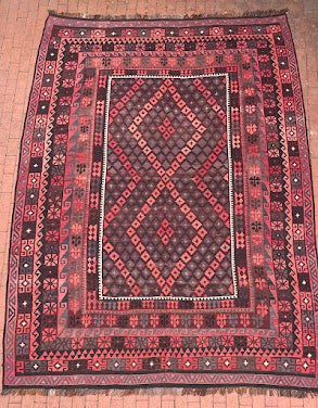 Afghan Maimana Kilim 8'11 x 13'0