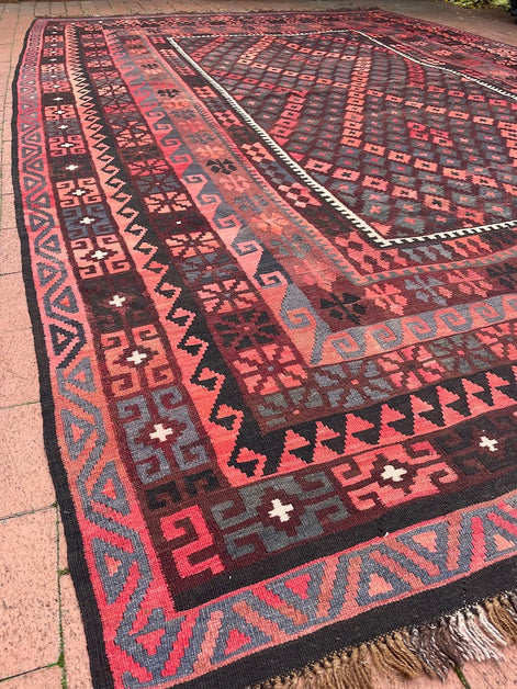 Afghan Maimana Kilim 8'11 x 13'0