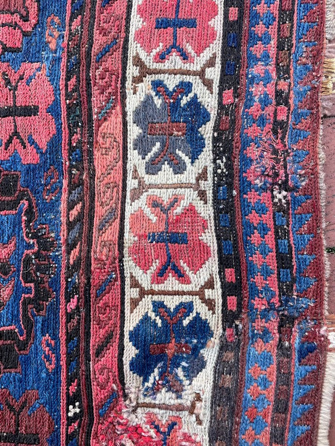 Antique Caucasian Sumak 4'10 x 8'7